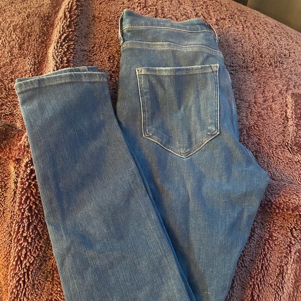 NWT H&M High Waisted Skinny Blue Jeans with stretch